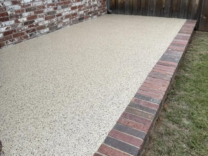 Patios and Porches coating installation - slide 2