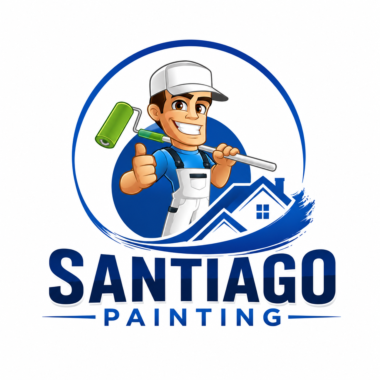 Santiago Painting Logo