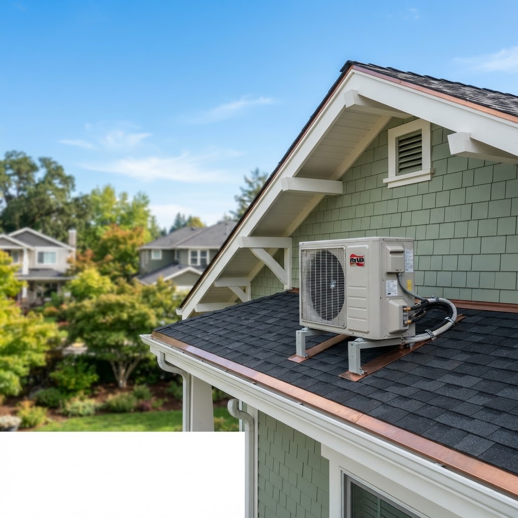Roof and HVAC system inspection repairs