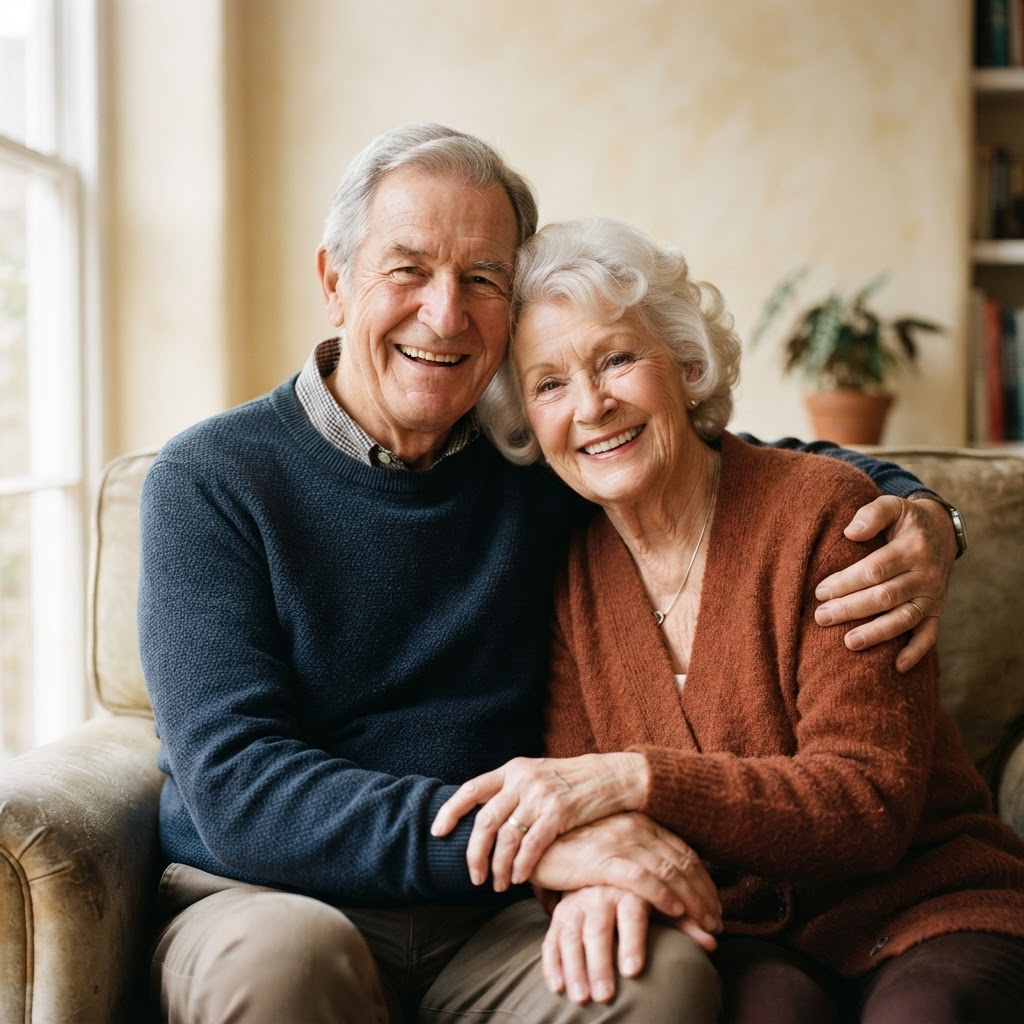 Portrait of Robert & Linda T.