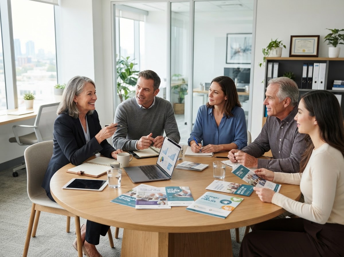 Senior transition consultants and practitioners team