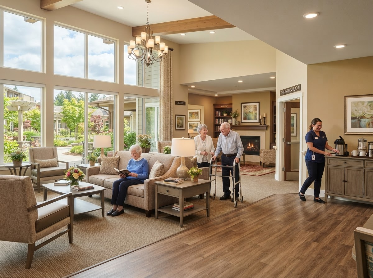 Assisted living community interior