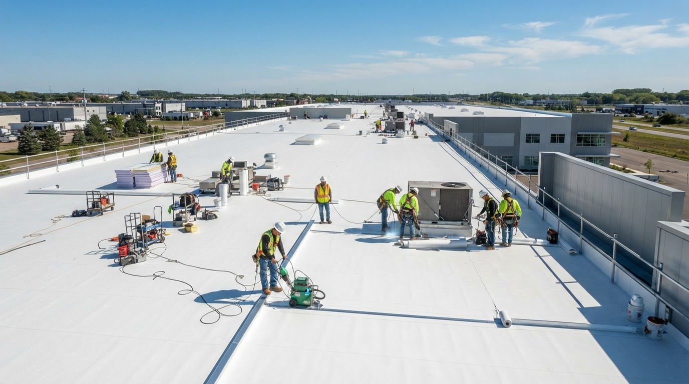 Commercial Roofing Systems & Installation project by Ramos Roofing