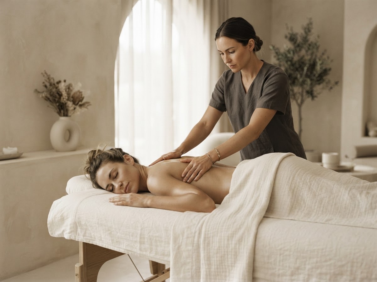 First professional massage at Studio-D Brickell
