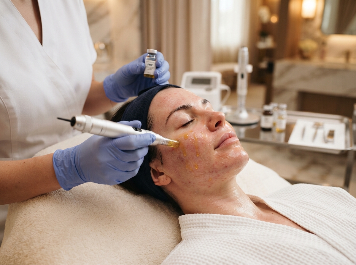 Microneedling with PRP (Vampire Facial)