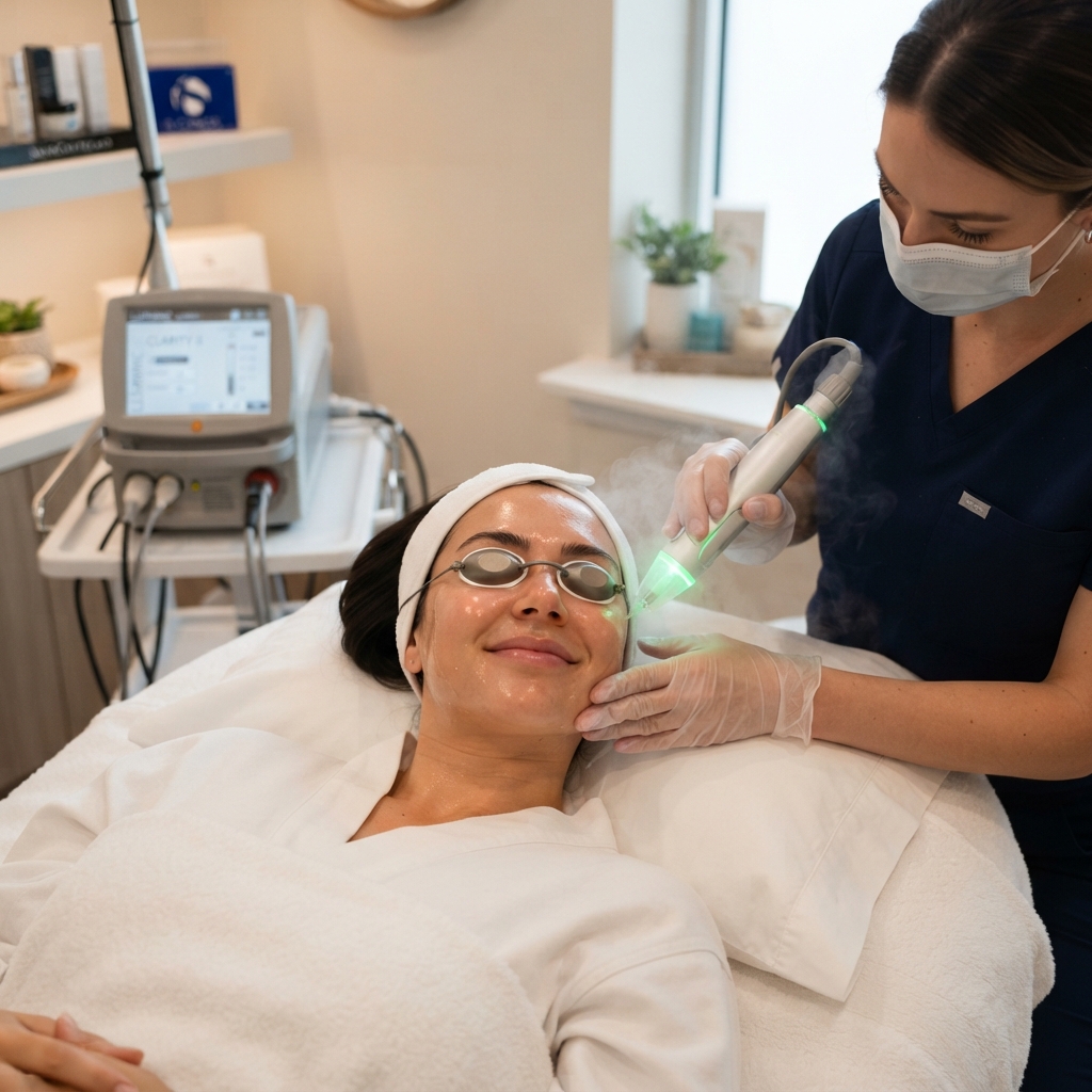 Tetra PRO CO₂ laser skin rejuvenation.