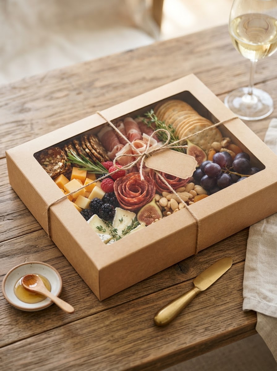 Individual charcuterie box or personal serving