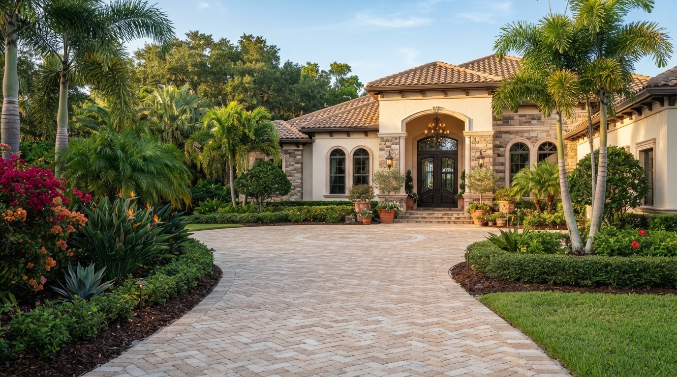 Driveway Paver Installation by Preferred Pools And Pavers LLC in Sarasota, FL