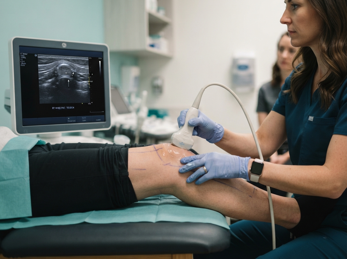 Ultrasound-guided examination identifying pain drivers with diagnostic precision