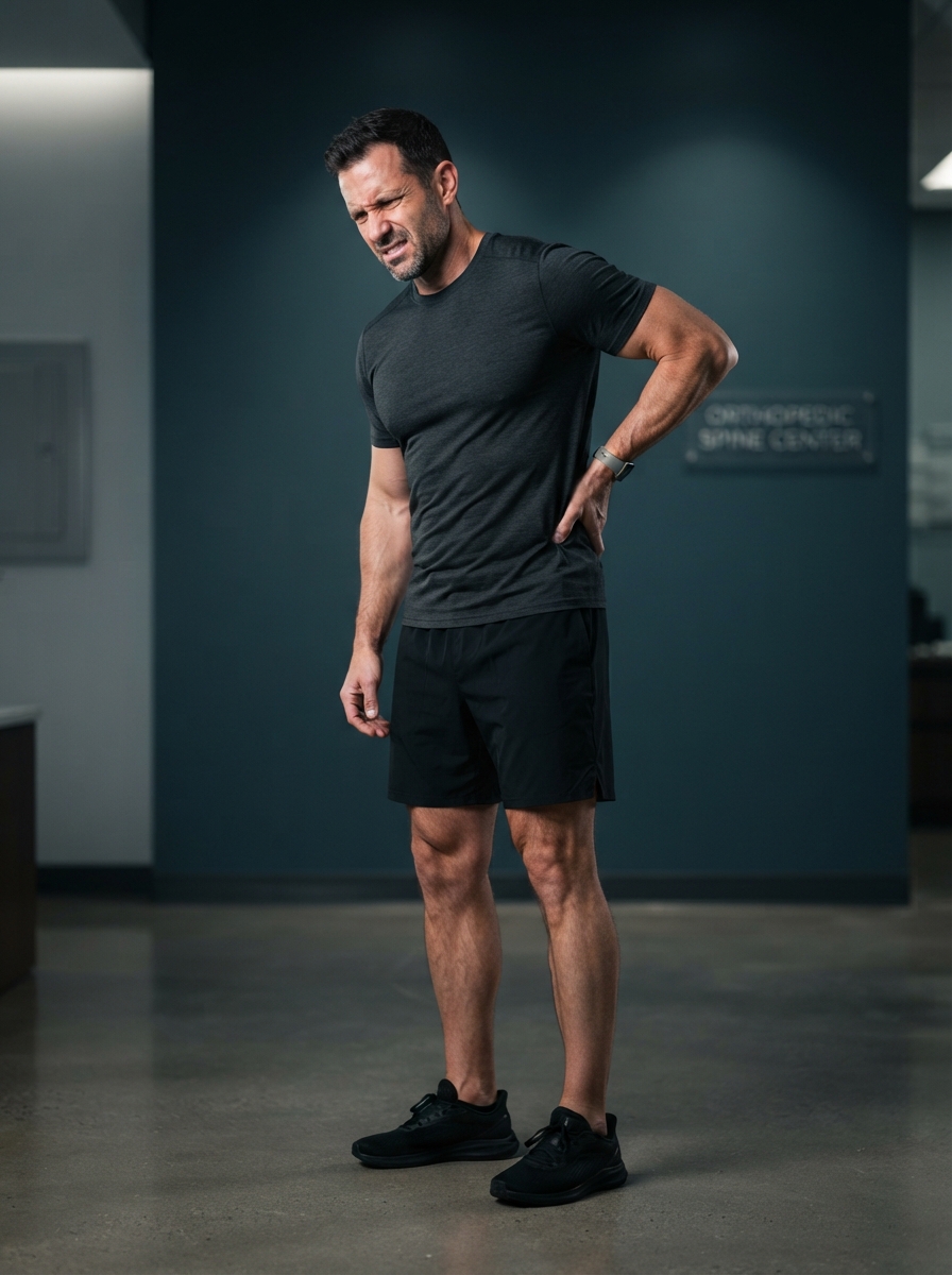 Athletic man staying active — movement and orthopedic care