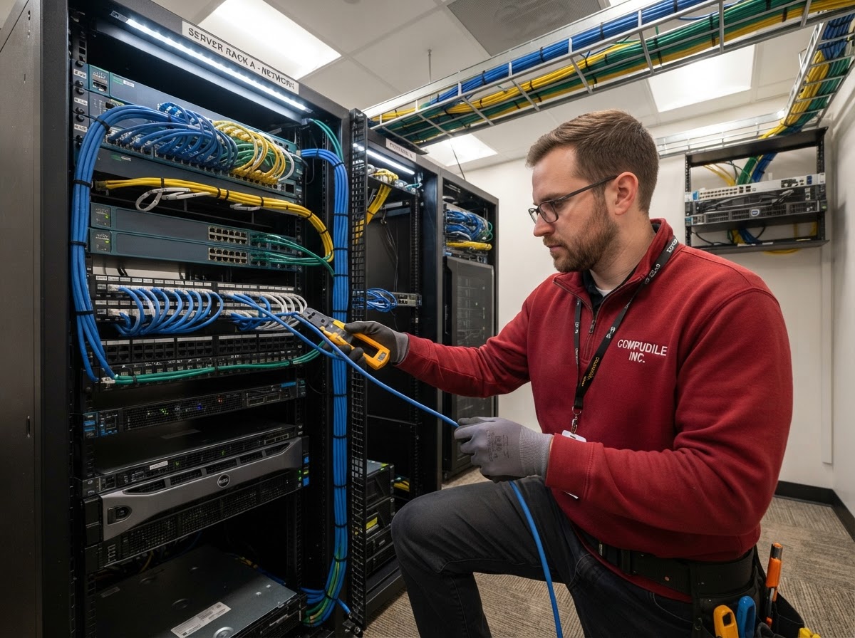 Compudile Structured Cabling and Network Infrastructure Installation