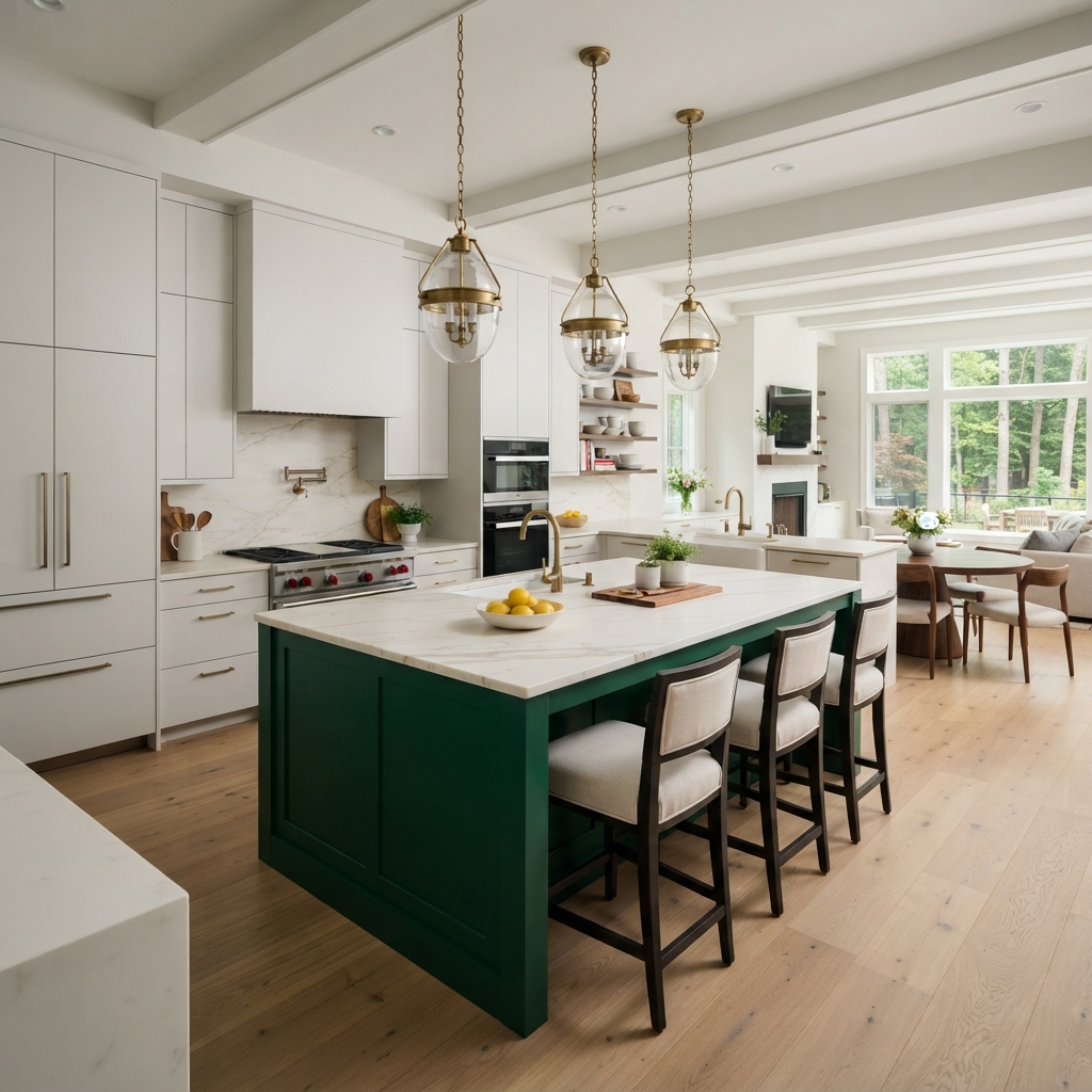 Colored Island, Neutral Surround