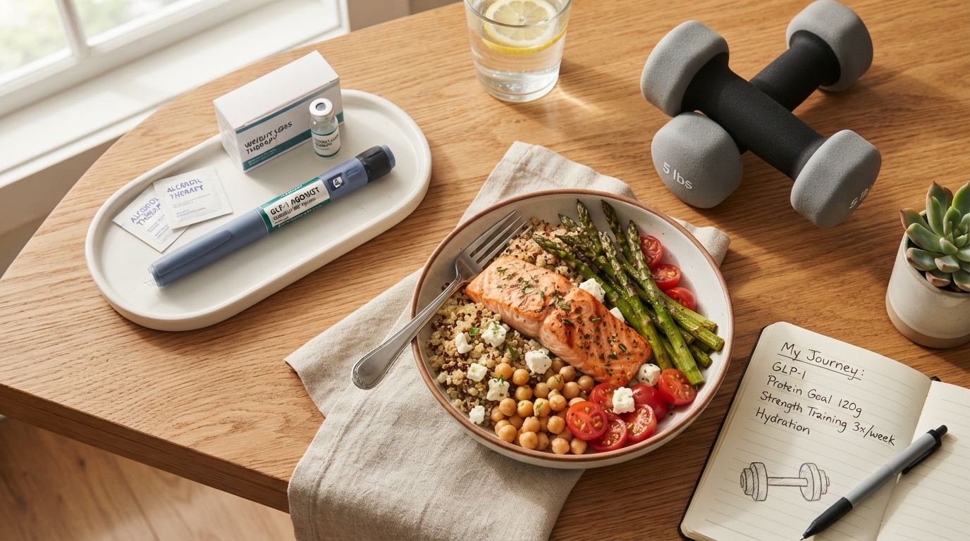 Preserving Muscle on GLP-1s: Why Protein and Resistance Training Matter During Medical Weight Loss