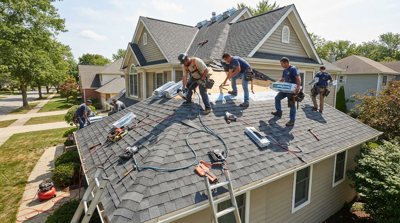 What to Expect During a Roof Replacement: A Middle Tennessee Homeowner's Guide