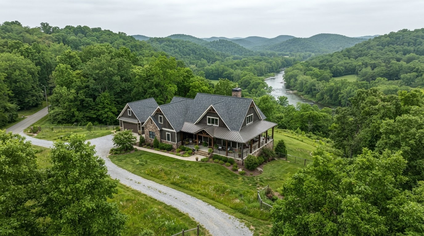Kingston Springs, TN Roof Replacement Cost Guide (2026): Cheatham County Pricing, Storm Damage, and Rural Acreage Homes