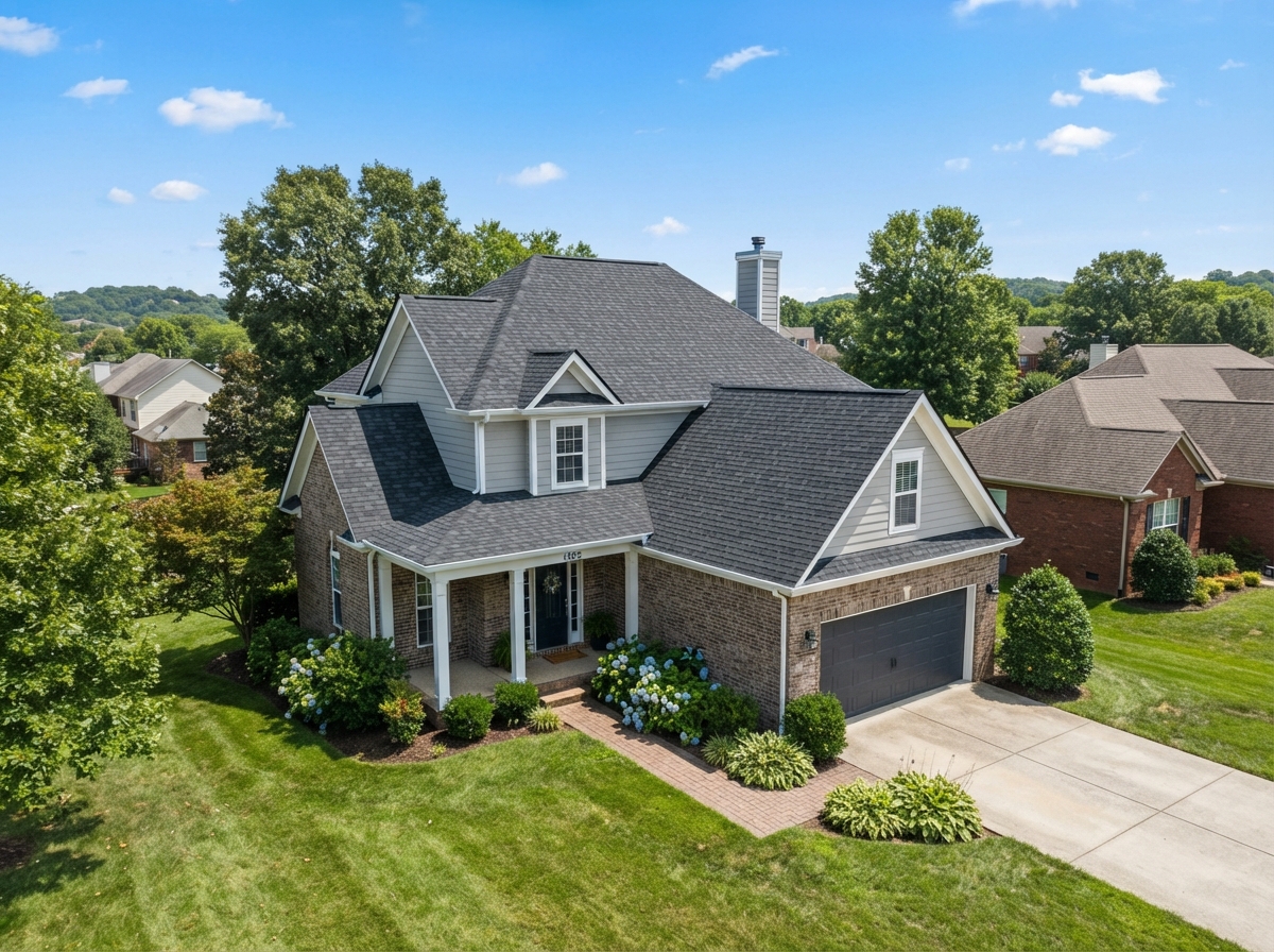 Architectural Shingle Roof Replacement — Franklin, TN, completed by Terry Woodall Roofing