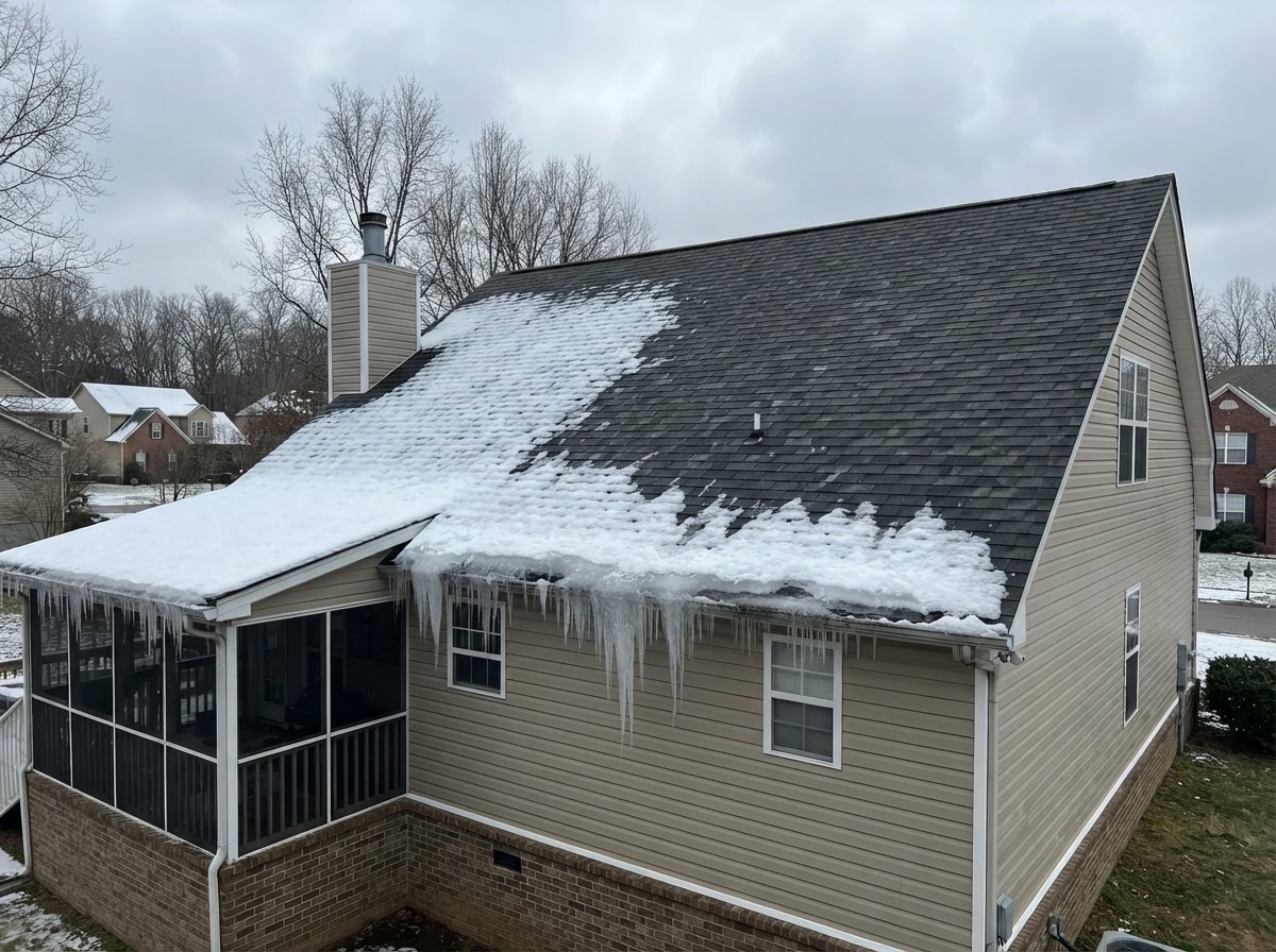 How to Prevent Ice Dams on a Middle Tennessee Roof This Winter (2026 Guide)