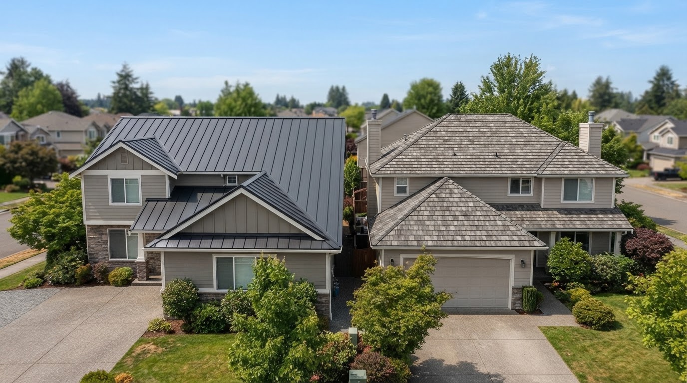 Metal Roof vs. Asphalt Shingles for Middle Tennessee Homes: Which Is Worth It?