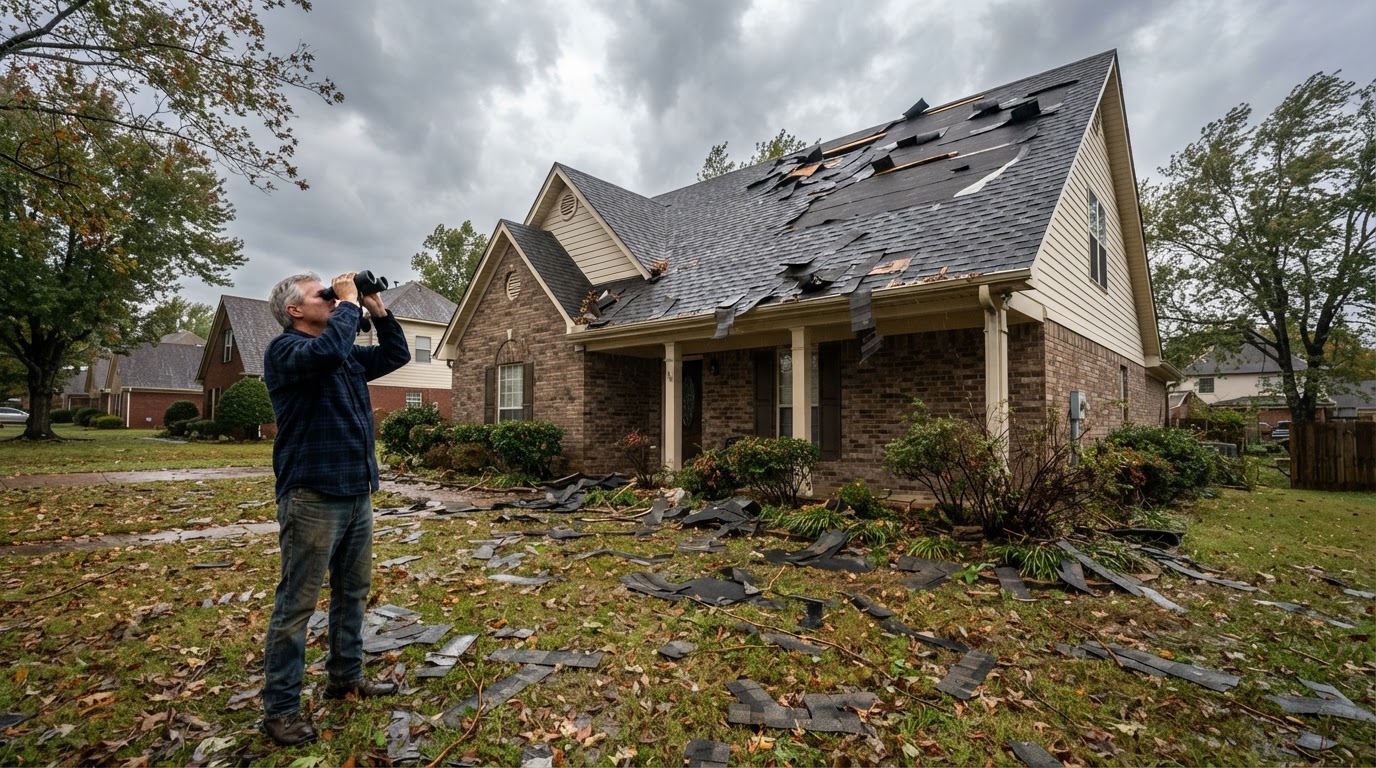 How to Tell If Your Roof Was Damaged by the Last Tennessee Windstorm