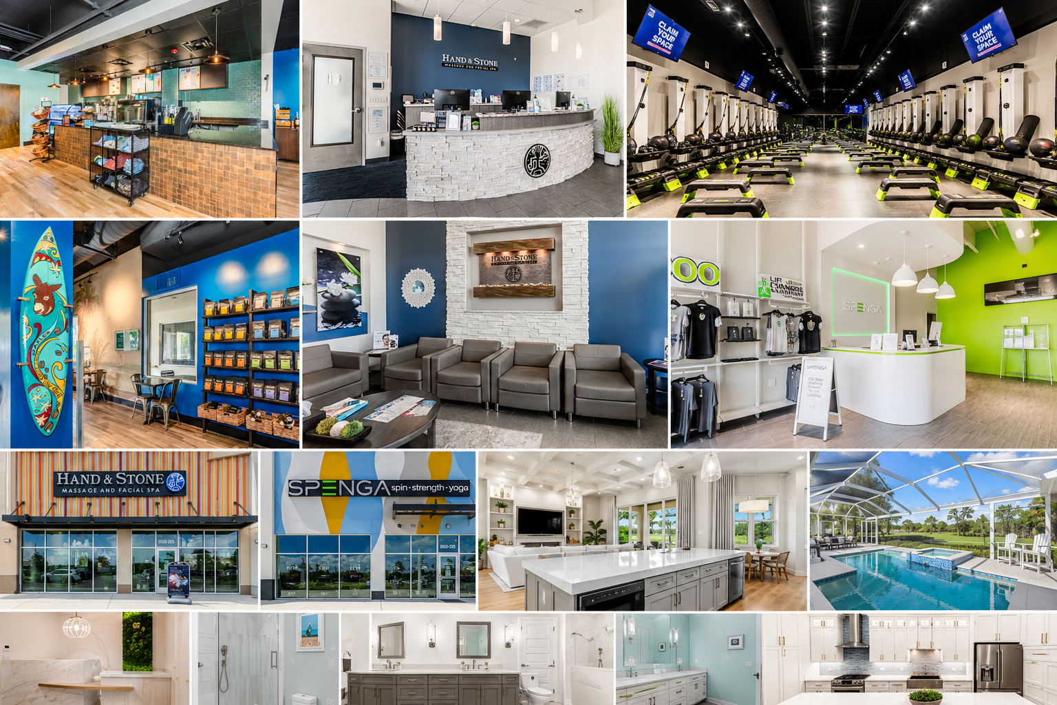 BCR Construction project portfolio collage