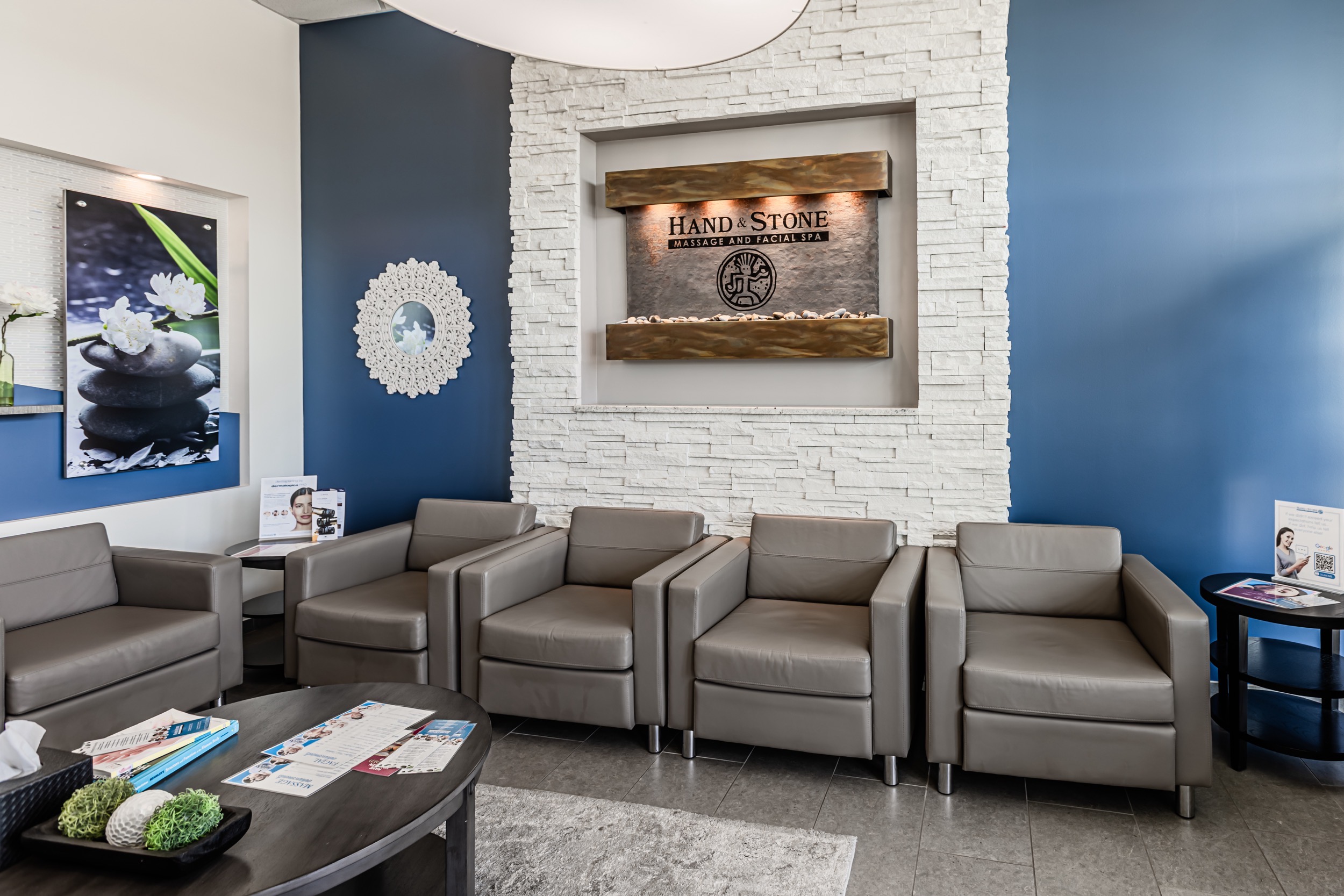 Hand & Stone Spa — Spa Lounge — Hand & Stone
