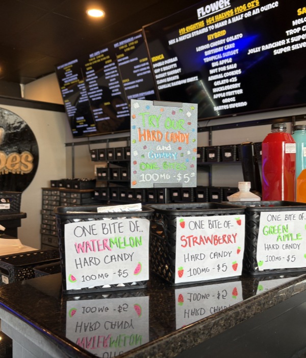 Vibes Cannabis Co. dispensary interior in Bangor, ME - photo 6