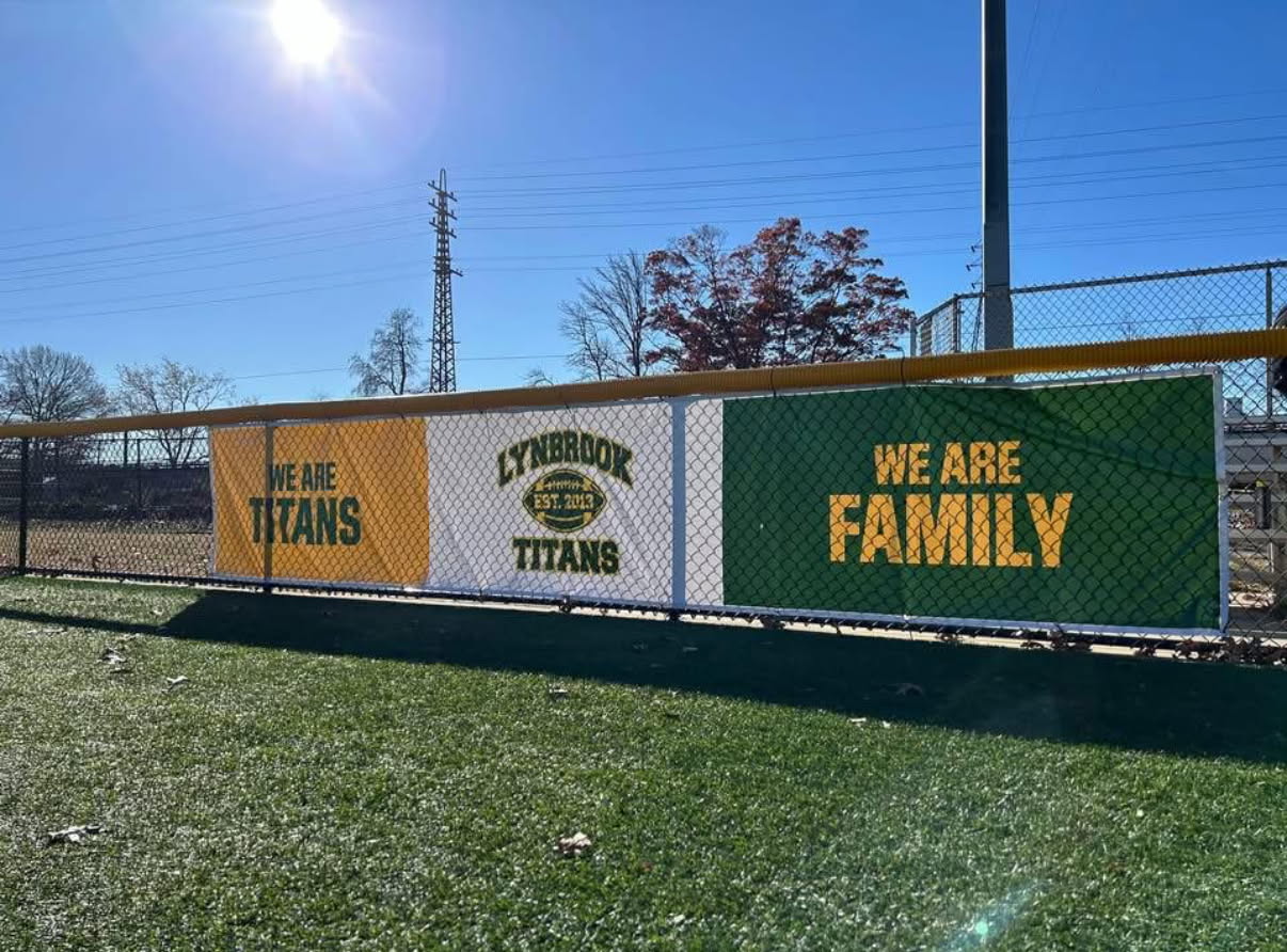 Sports Field Fence Banner - Lynbrook Titans