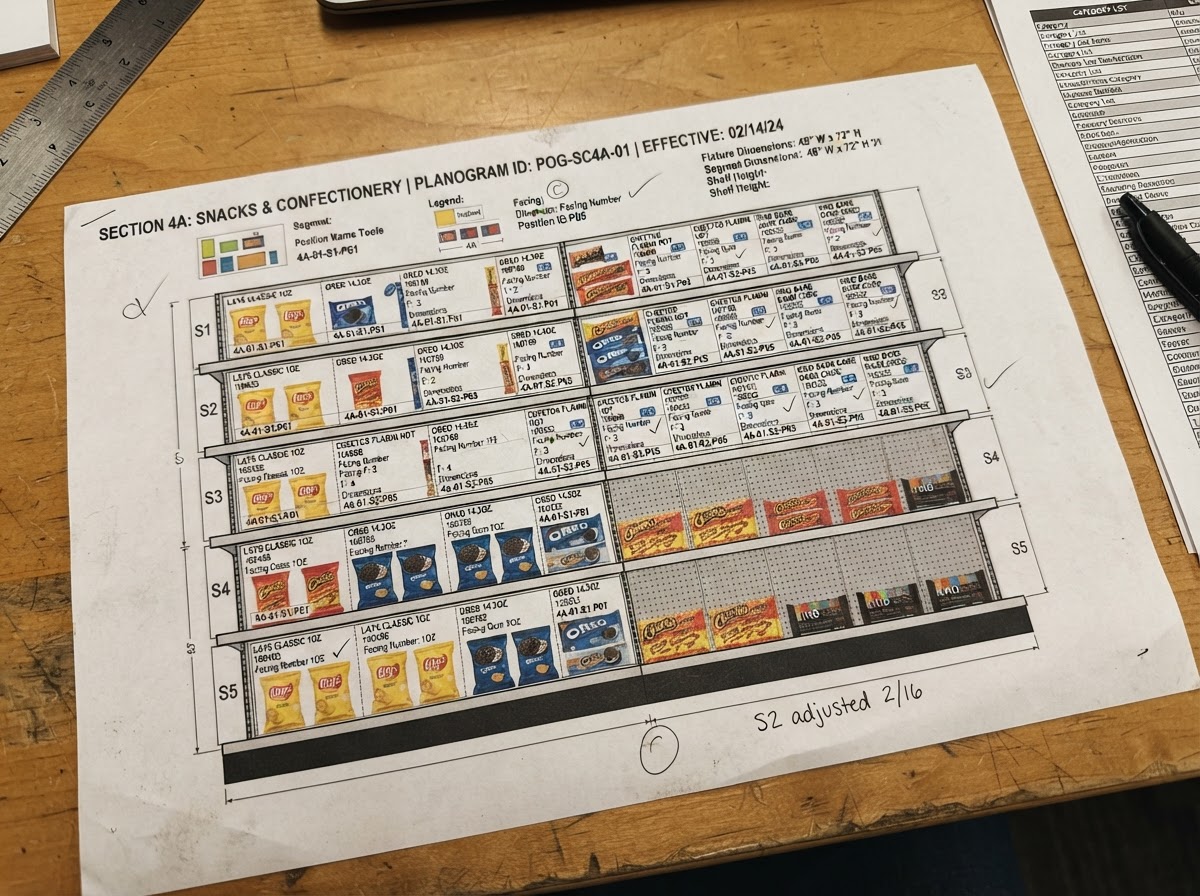 What a planogram is, and why it decides your shelf, operational supply chain detail