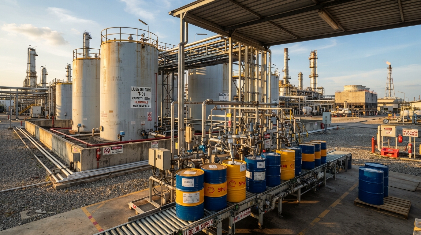 Industrial tank farm and drum filling line, the operational scale of cross-border market entry
