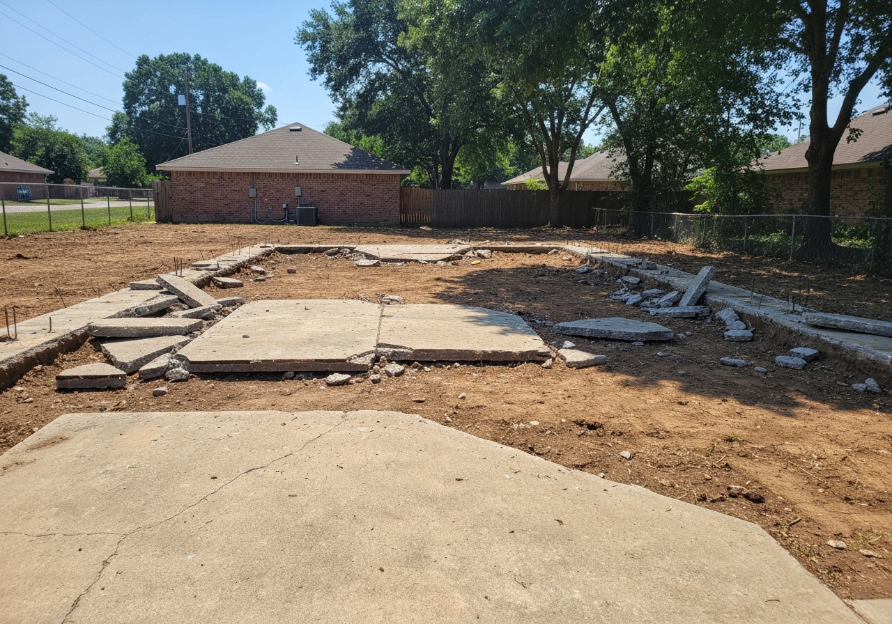 Driveway Removal — Houston