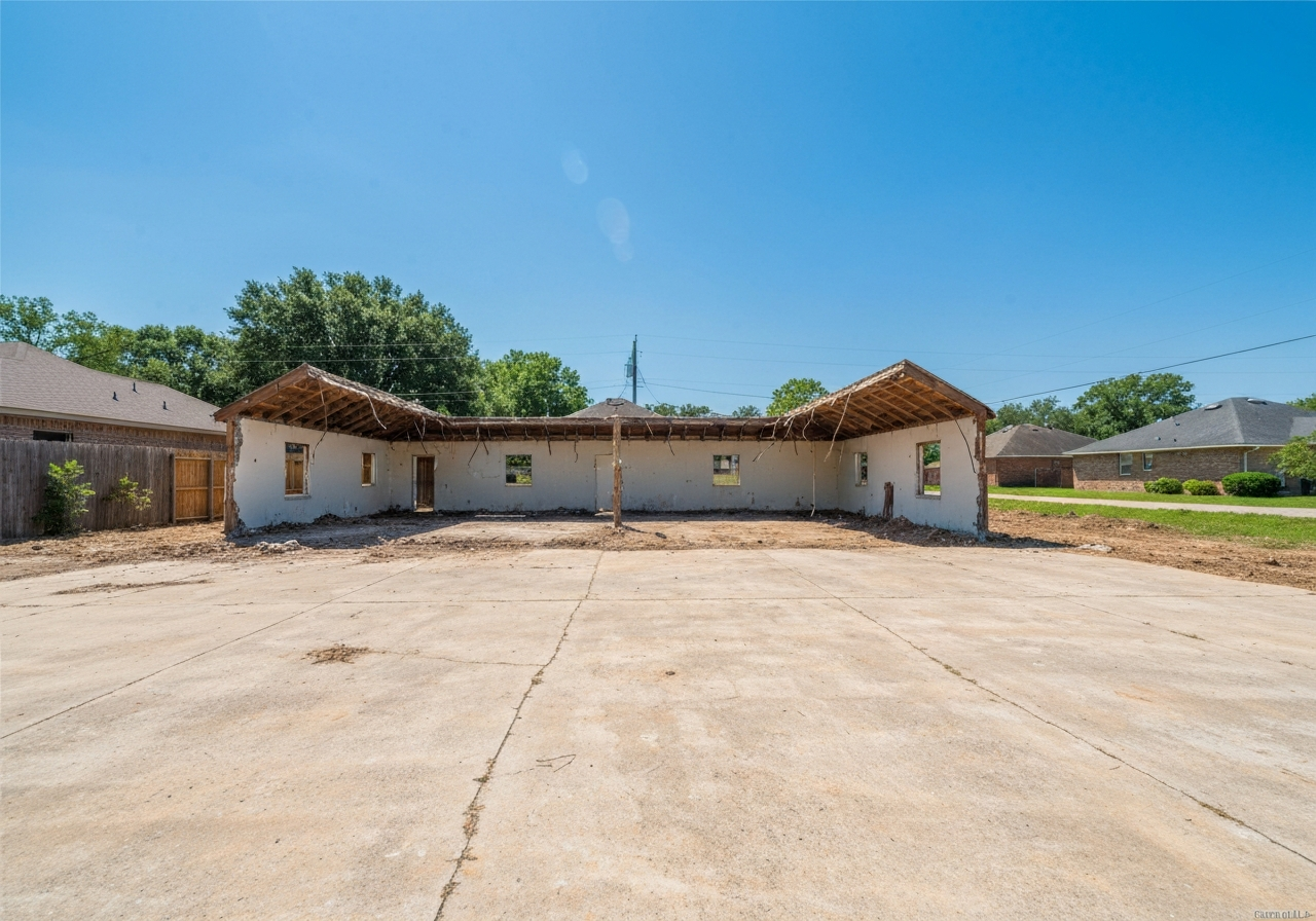 Garage Demolition — Pasadena