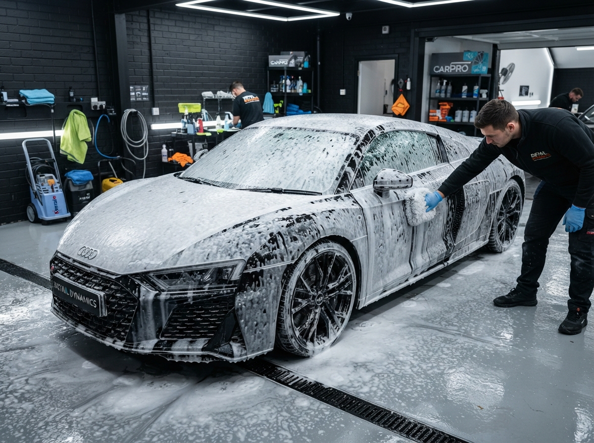Exterior Detailing service demonstration