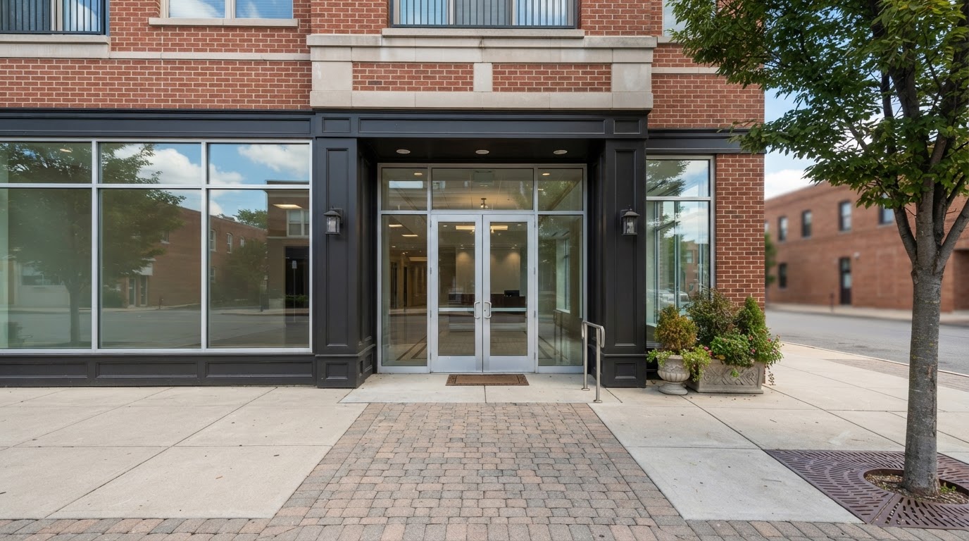 Professional sidewalk and entryway cleaning in New Jersey