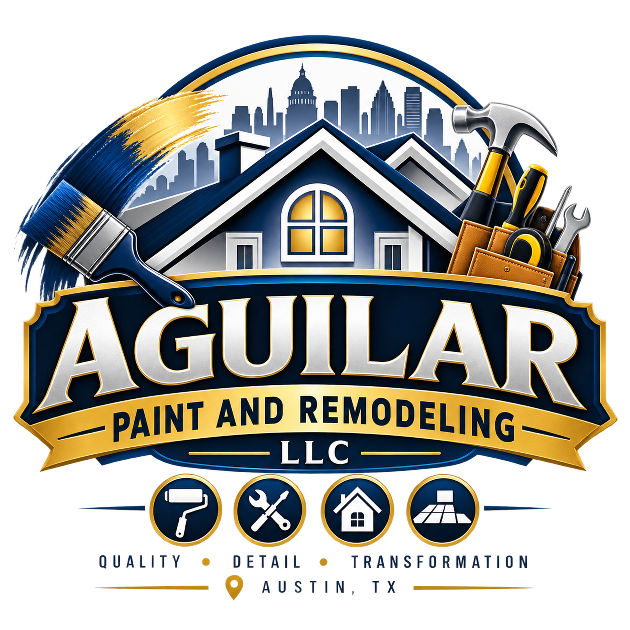 Paint And Remodeling Aguilar LLC Logo