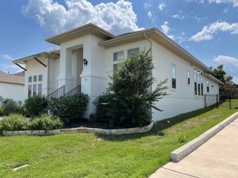Completed modern farmhouse exterior painting project