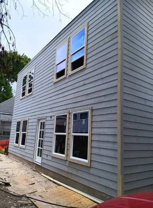 Gray siding exterior house painting Mesa AZ