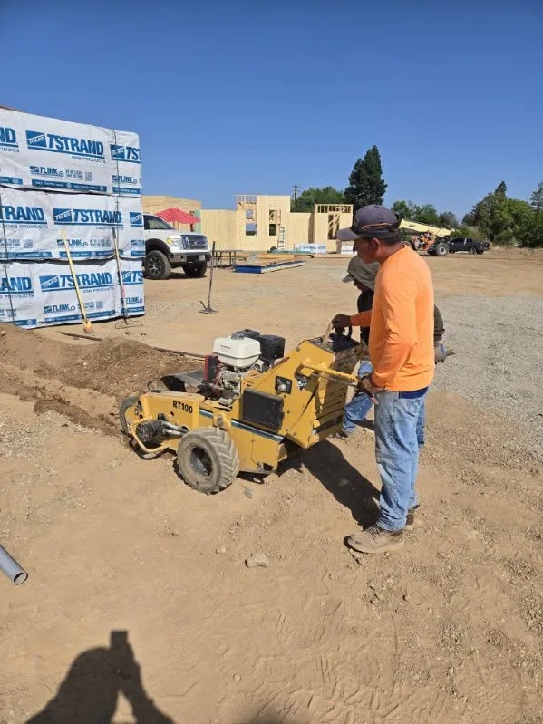 Underground Trenching for New Construction Electrical Run — El Dorado County