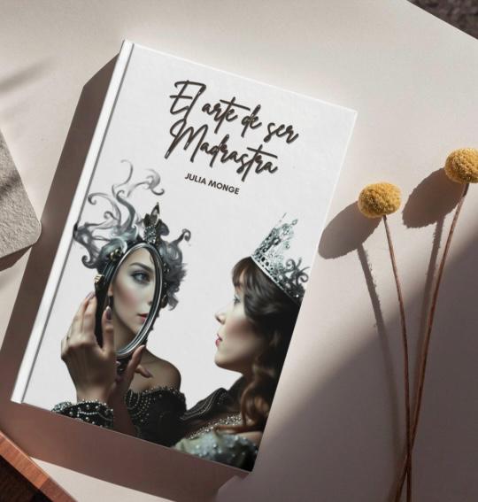 Mockup del libro El Arte de Ser Madrastra por Julia Monge