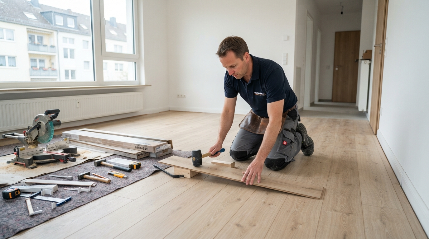 Bodenverlegung in Bispingen und Umgebung – Bodenverlegung als Bauleistung von SW Bau UG