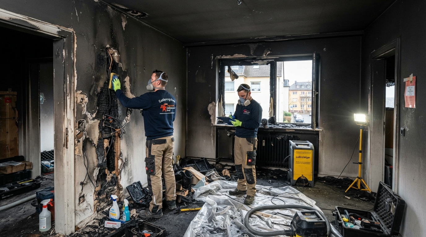 Brandschadensanierung in Bispingen und Umgebung – Brandschadensanierung als Bauleistung von SW Bau UG