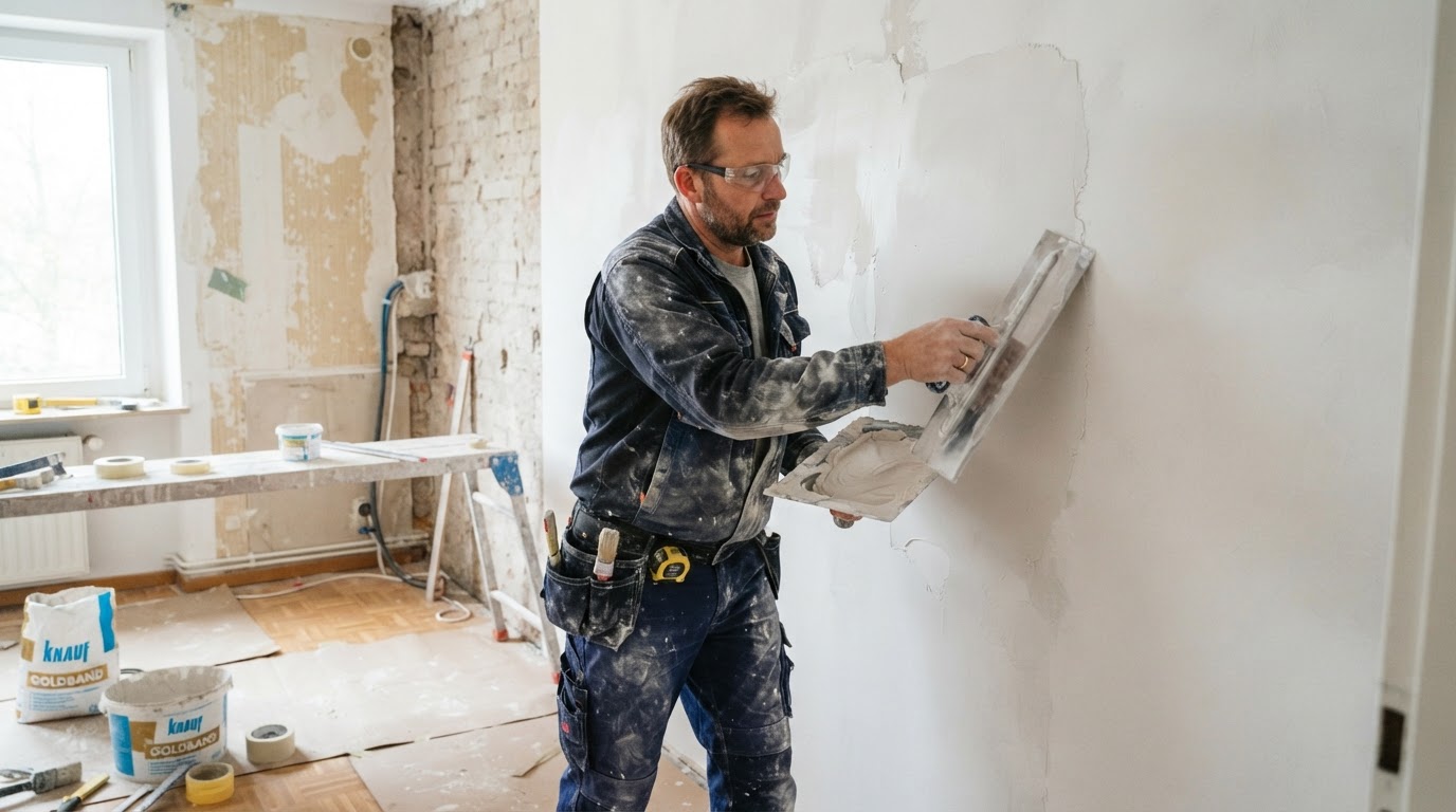 Spachtel- & Verputzarbeiten in Bispingen und Umgebung – Spachtel- & Verputzarbeiten als Bauleistung von SW Bau UG