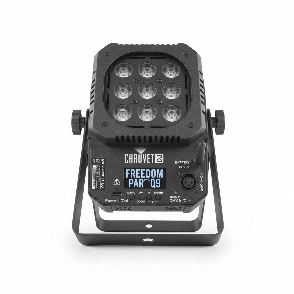 Chauvet DJ Freedom Par Q9 battery wireless uplight