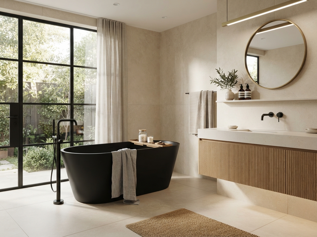 Hoogwaardige badkamer