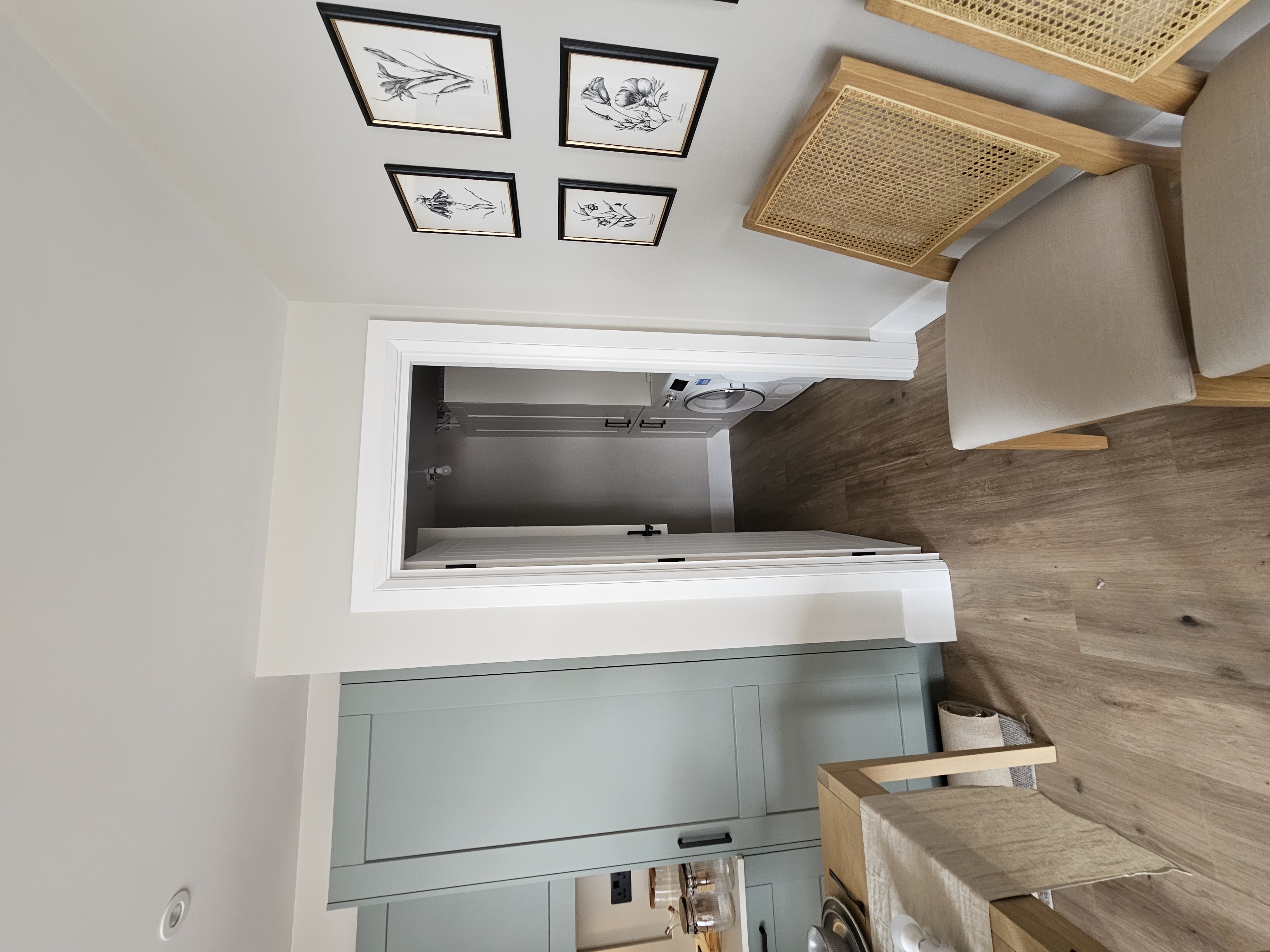 Complete property refurbishment showing a luxury interior transformation