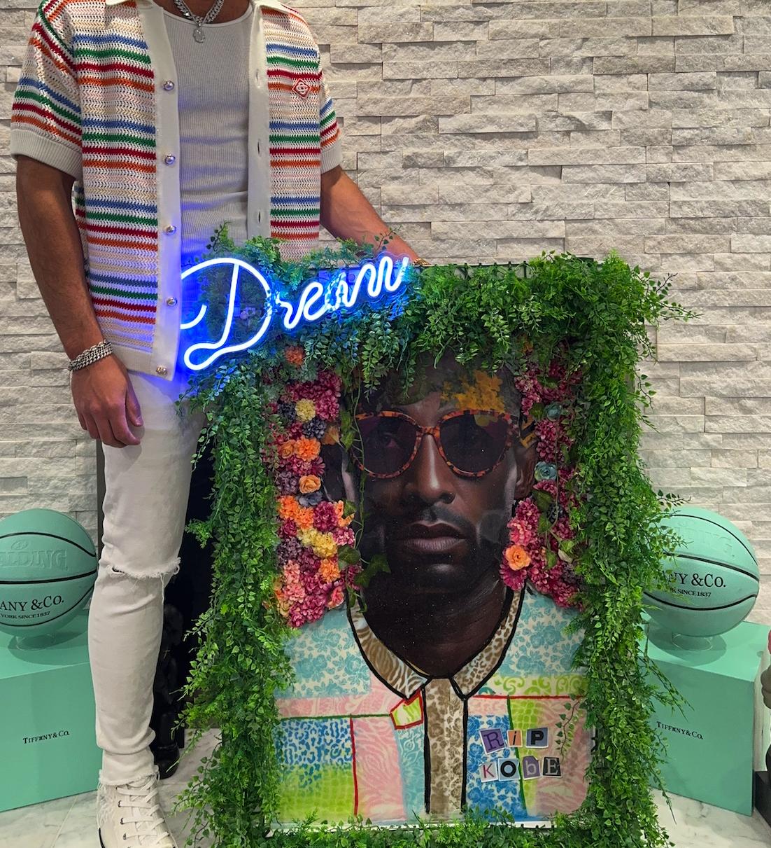 Mixed-media 'Dream' artwork by Mohamad Fardous for Karma by Design