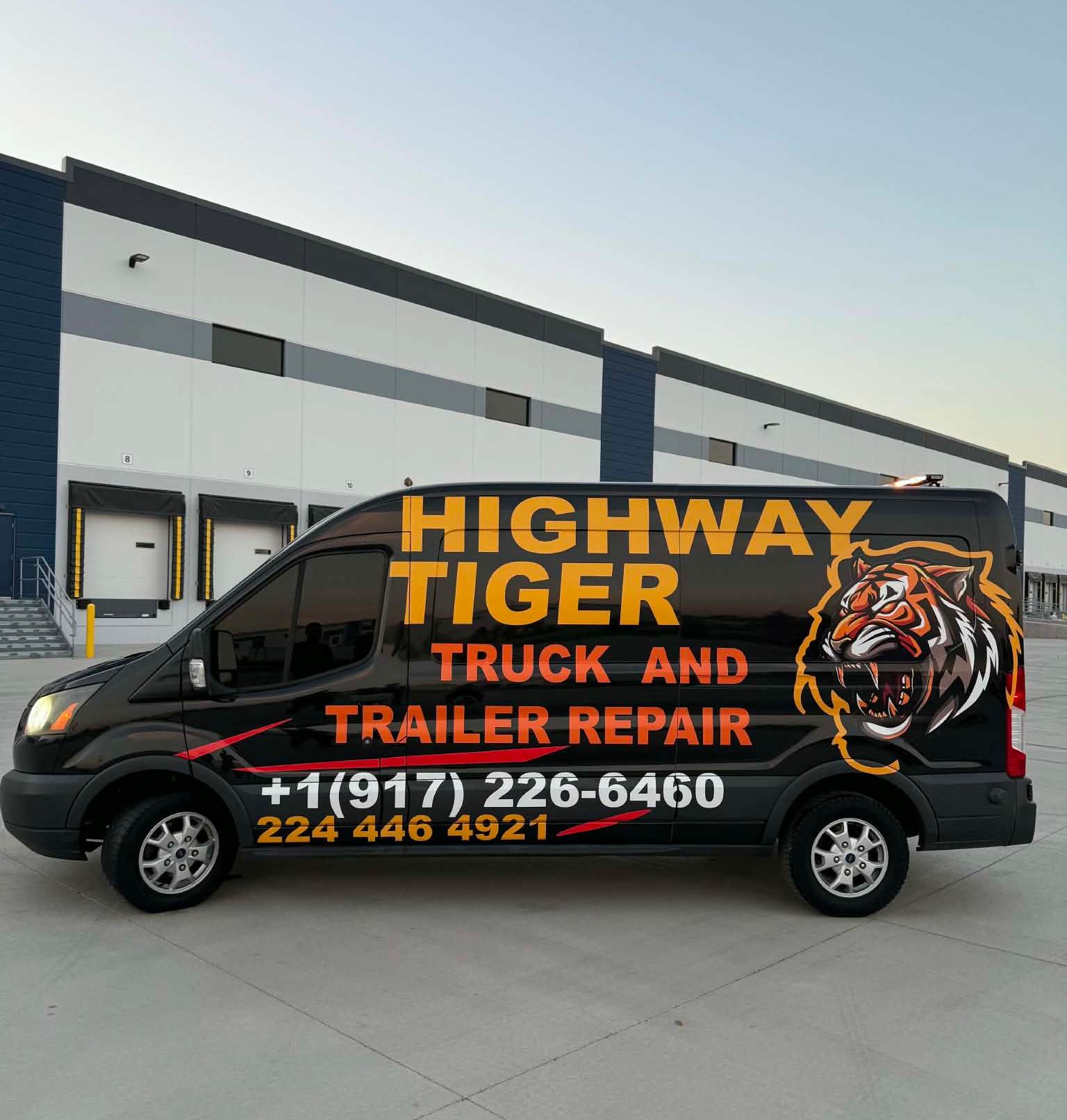 Highway Tiger Truck & Trailer Repair service van