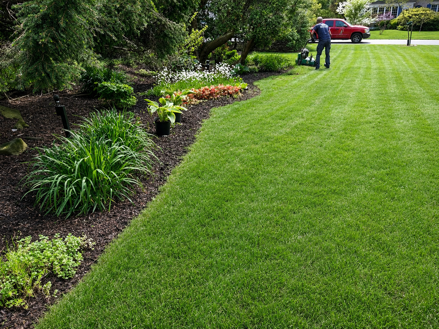 Professional lawn care service - Bentley Landscaping West Island Montreal