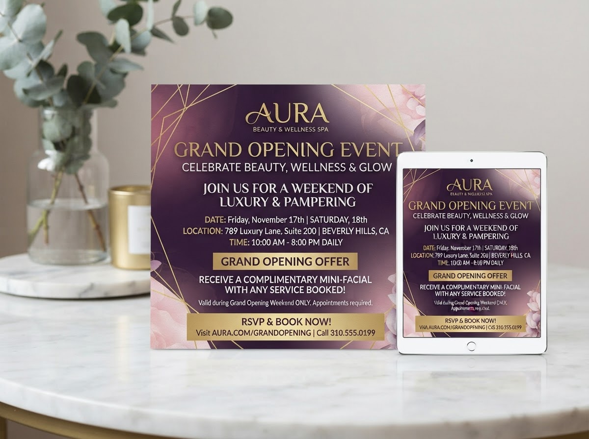 Promotional Flyer Design