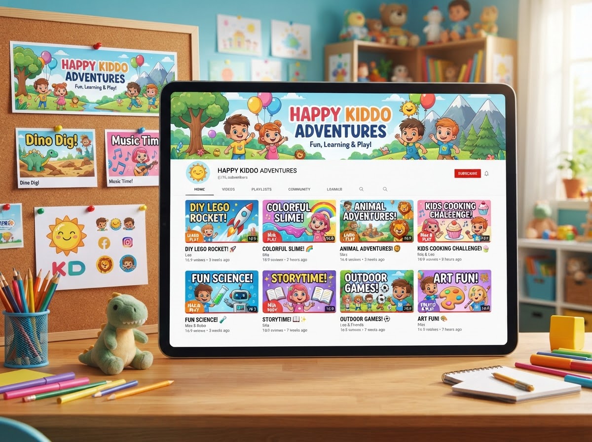 Kids Channel Graphics