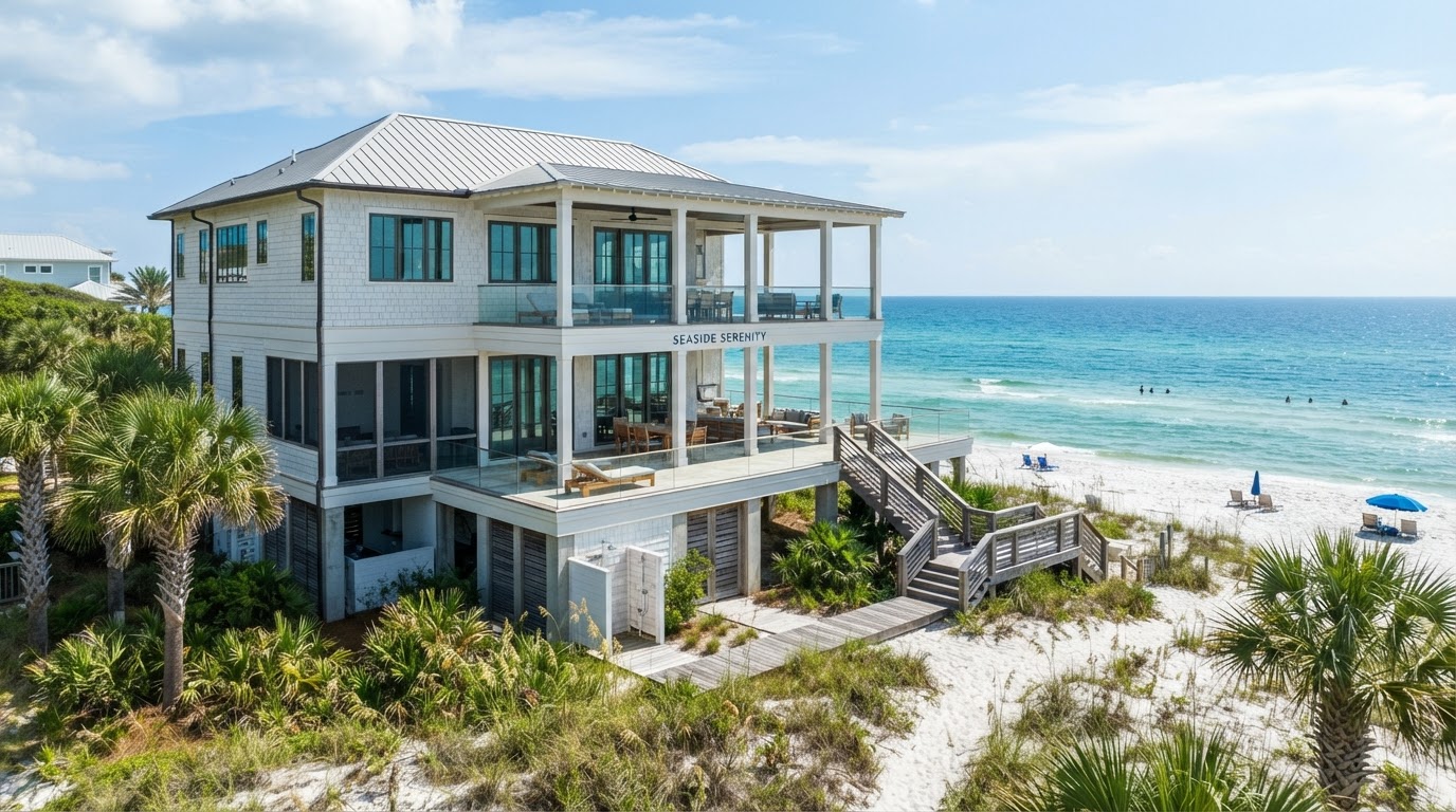 Luxury House Painter Inlet Beach FL | Keith Guy Inc.